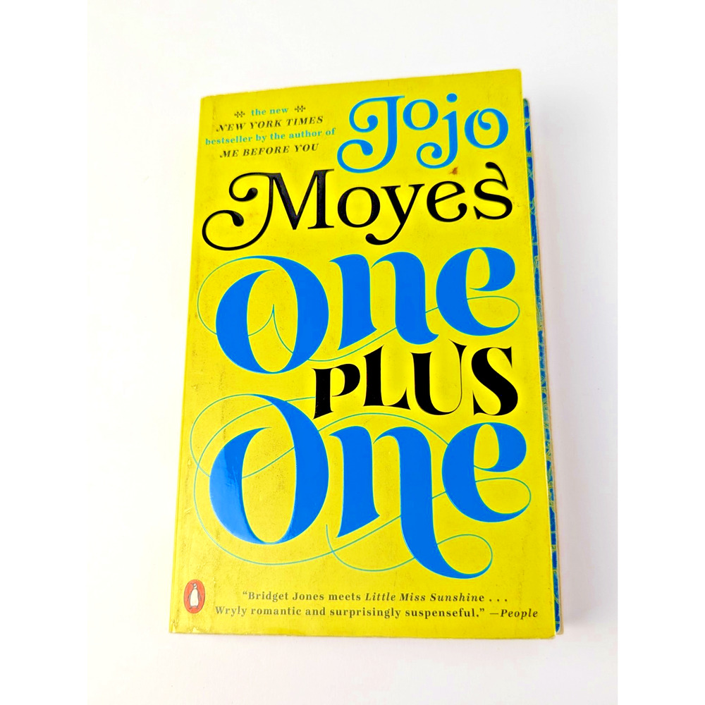 One Plus One : A Novel by Jojo Moyes (2015, Trade Paperback)